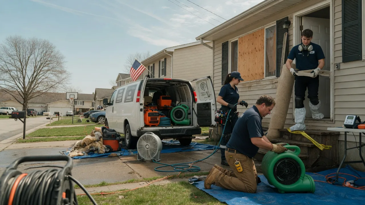 Water Damage Restoration in Palmyra, MI near me